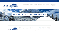 Desktop Screenshot of go-montgenevre.com